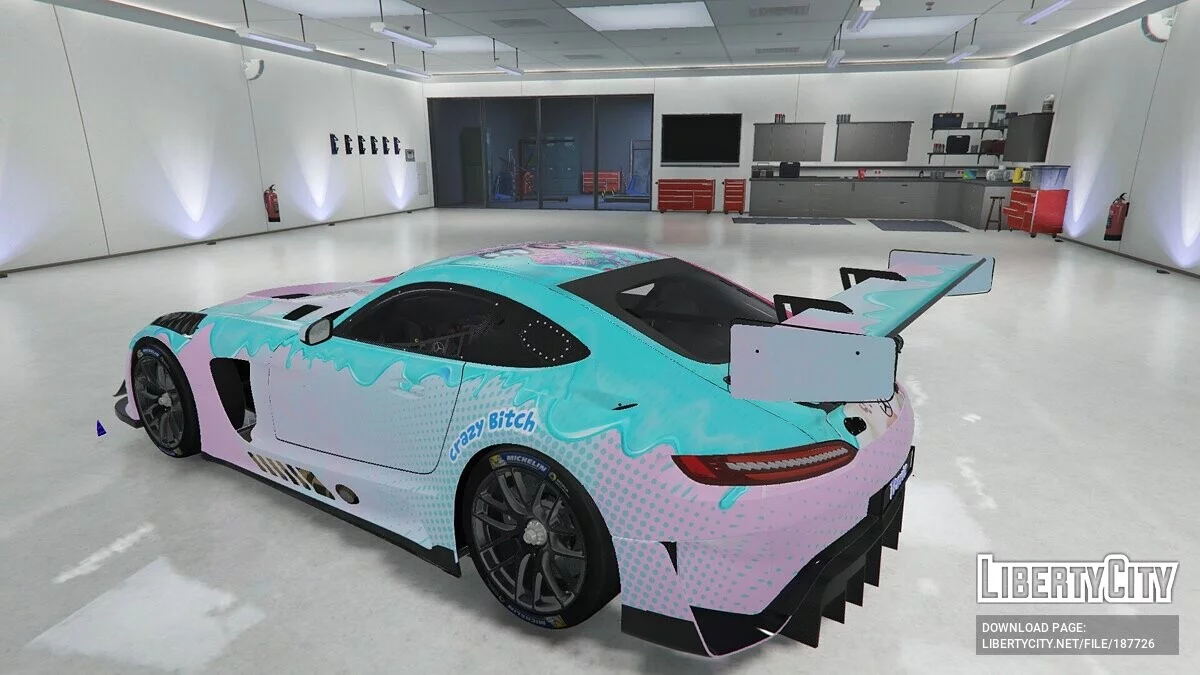 Mercedes-Benz AMG GT Black Series [Dinamic RGB Lights] / GTA 5