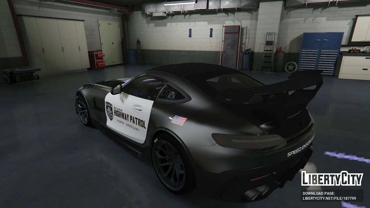 Mercedes-Benz Brabus 900 Police / GTA 5