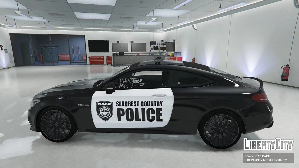 Mercedes-Benz C63 AMG Police / GTA 5