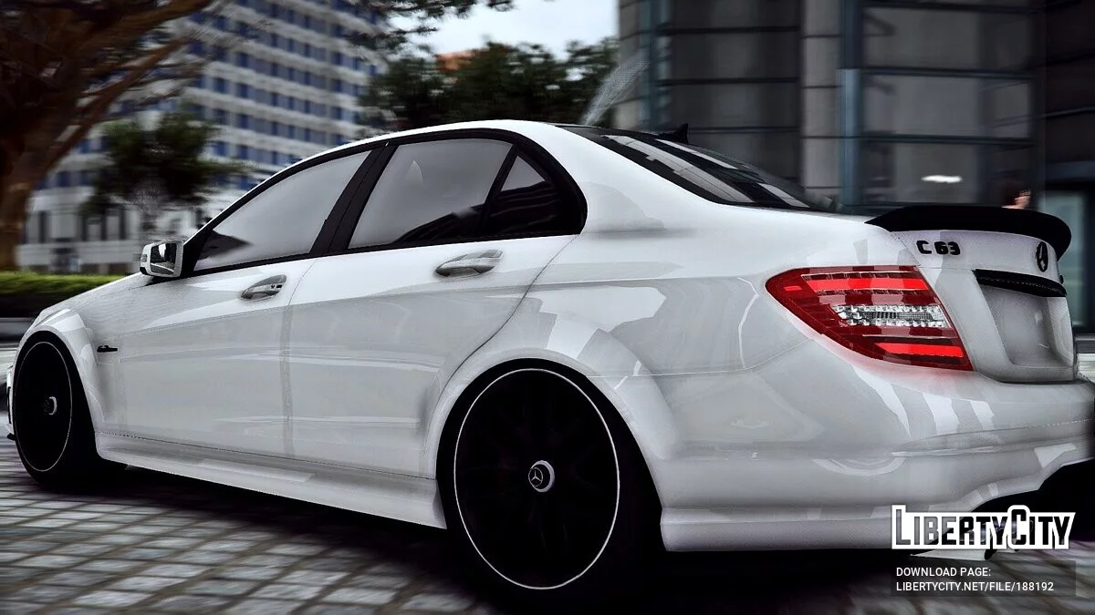 Mercedes-Benz C63 W204 AMG / GTA 5