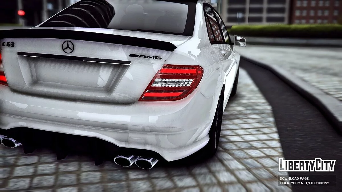 Mercedes-Benz C63 W204 AMG / GTA 5