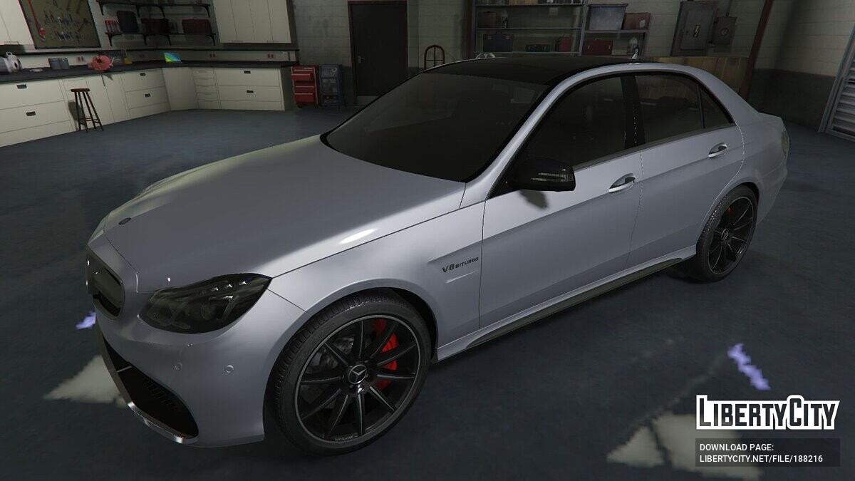 Скачать Mercedes-Benz E63 AMG для GTA 5