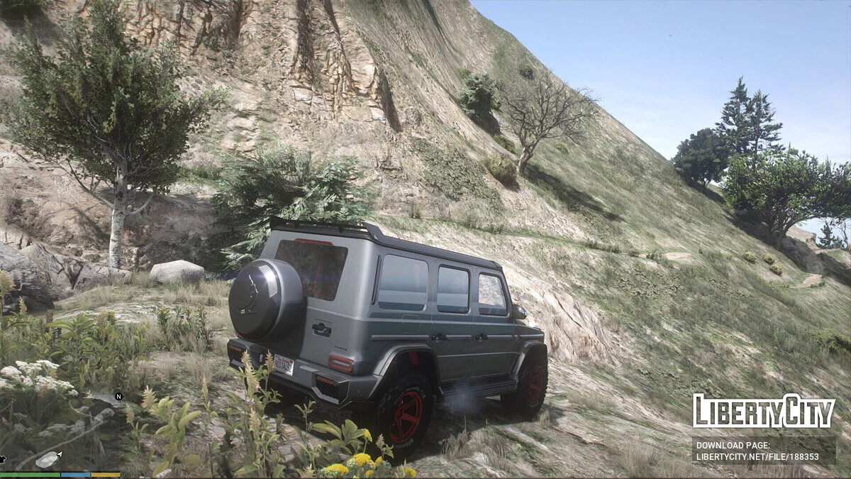 Mercedes G63 AMG Topcar 4x4 Offroad / GTA 5
