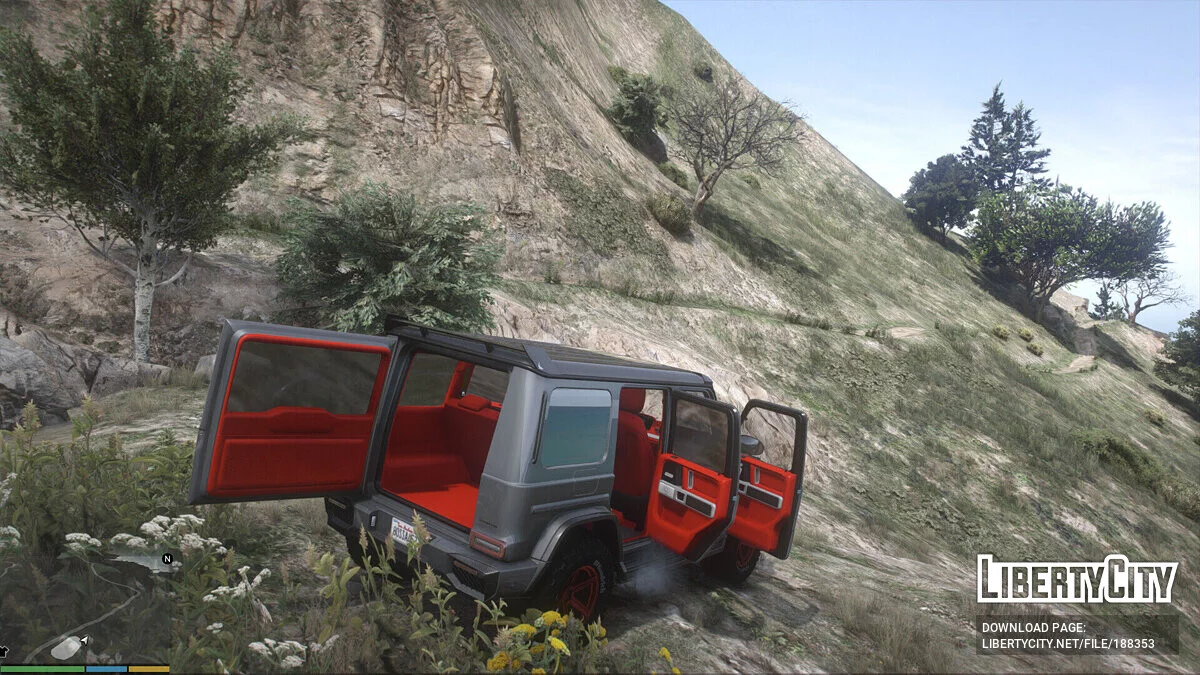 Mercedes G63 AMG Topcar 4x4 Offroad / GTA 5