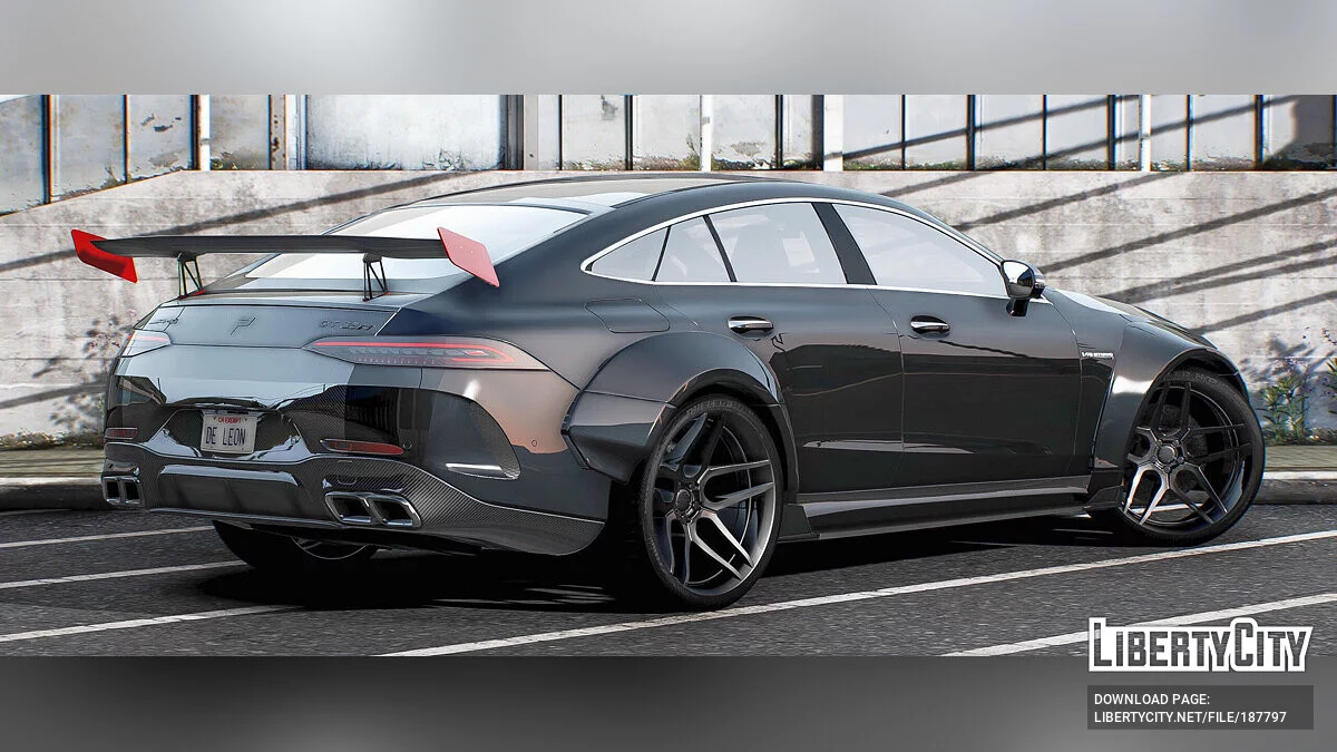 Mercedes GT 63S Prior Design Widebody / GTA 5