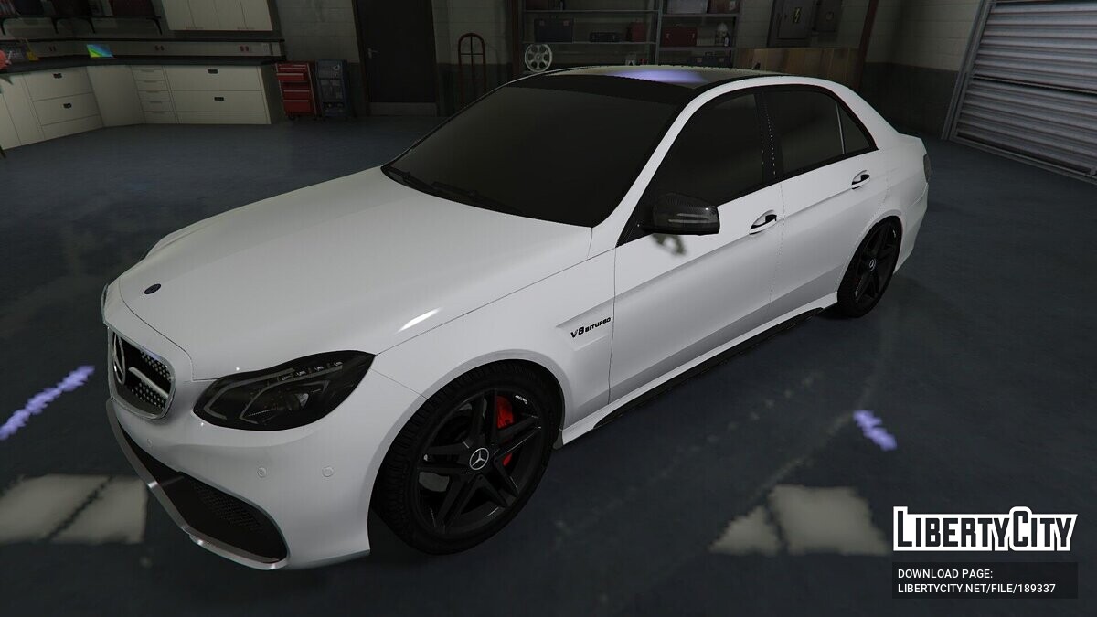 Скачать Mercedes-Benz E500 W212 AMG для GTA 5