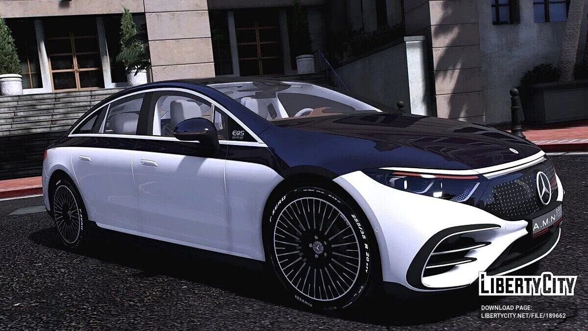 Mercedes-Benz EQS 580 4Matic 2022 / GTA 5