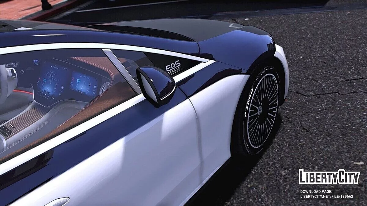 Mercedes-Benz EQS 580 4Matic 2022 / GTA 5