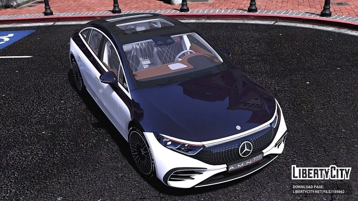 Mercedes-Benz EQS 580 4Matic 2022 / GTA 5