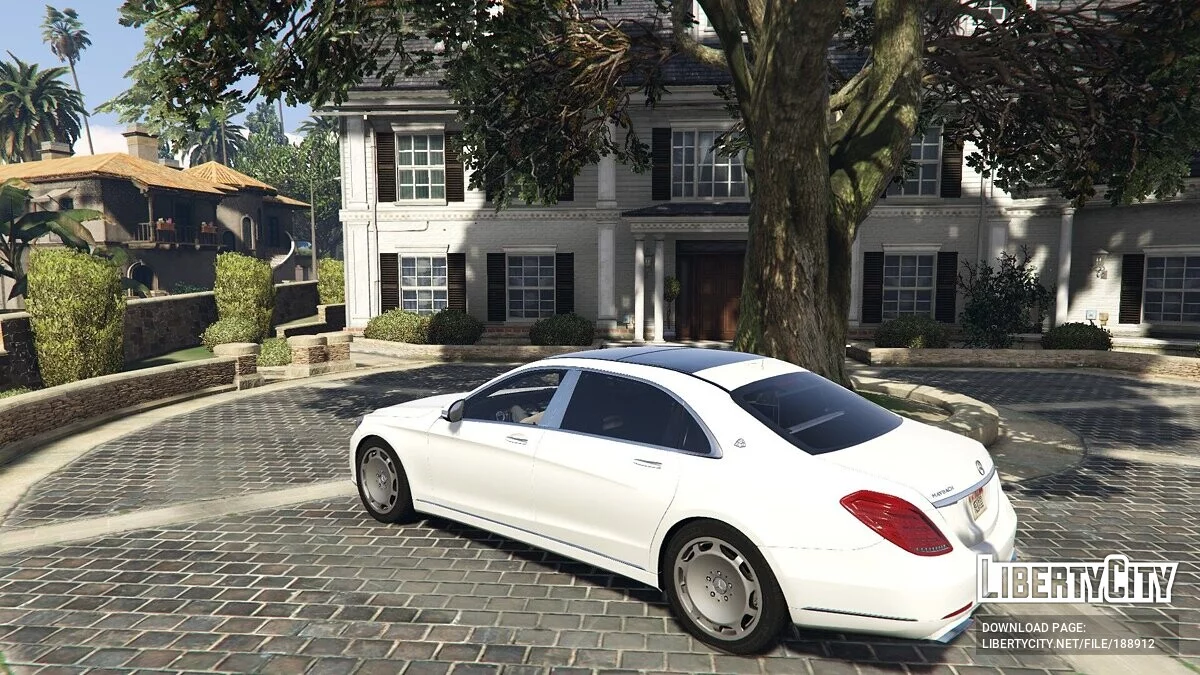 Mercedes-Benz Maybach S600 v12 / GTA 5