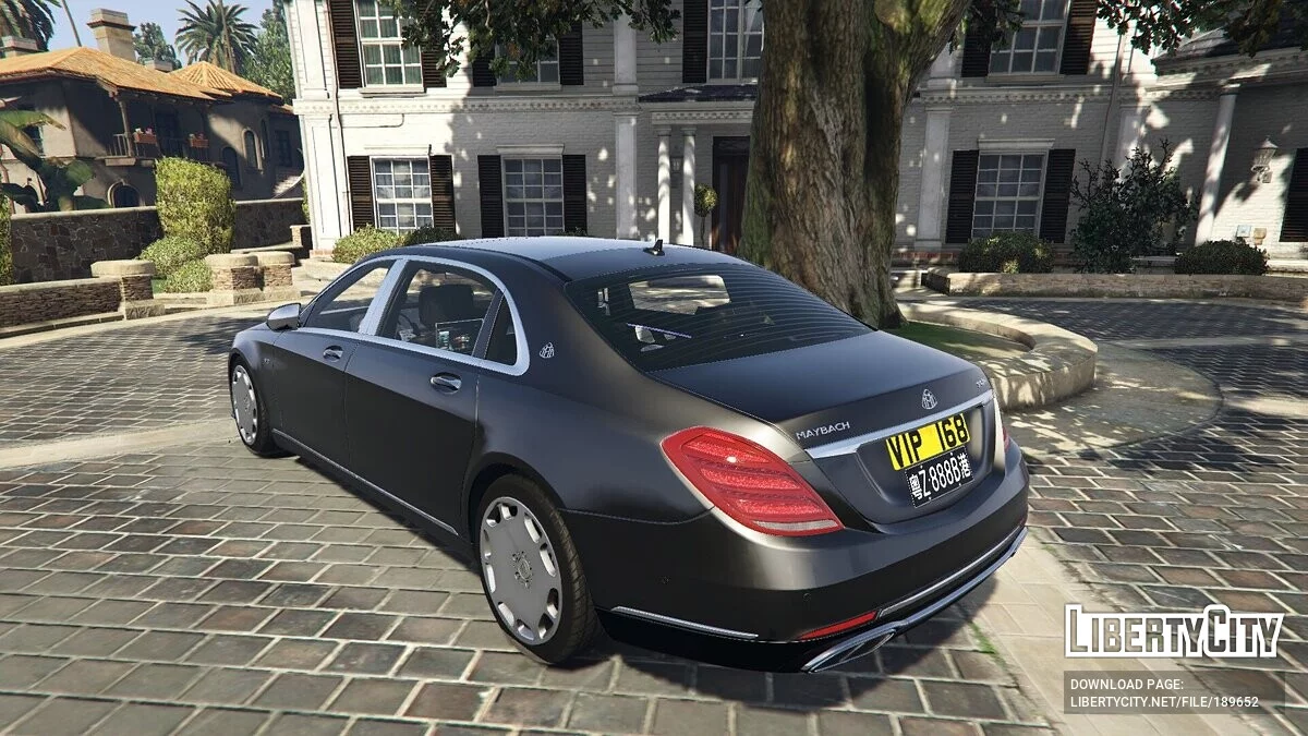 Mercedes-Benz Maybach S680 / GTA 5