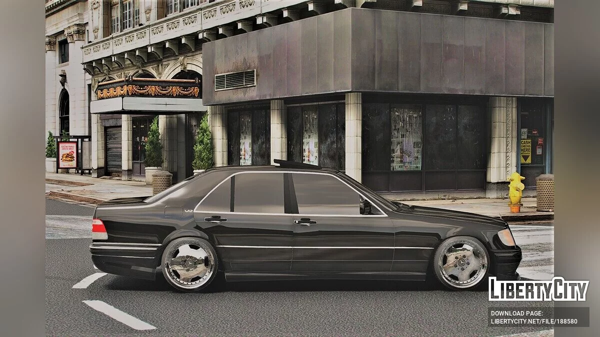 Mercedes-Benz W140 S600 / GTA 5