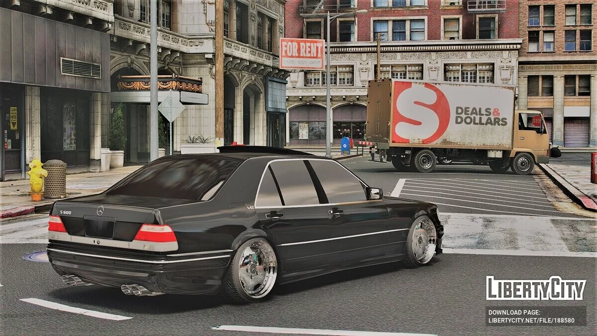 Mercedes-Benz W140 S600 / GTA 5