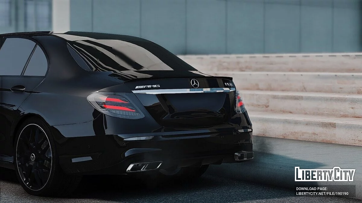 Mercedes-Benz E63s AMG / GTA 5