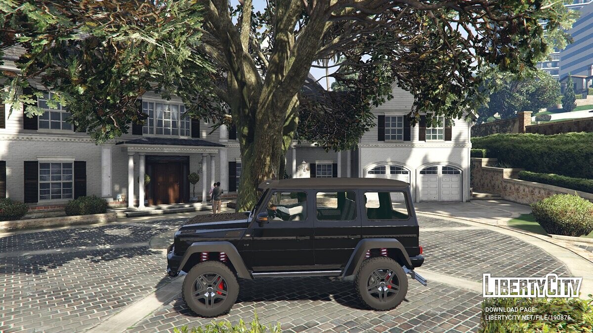 Машина Mercedes-Benz Mercedes-Benz G500 4×4 для GTA 5