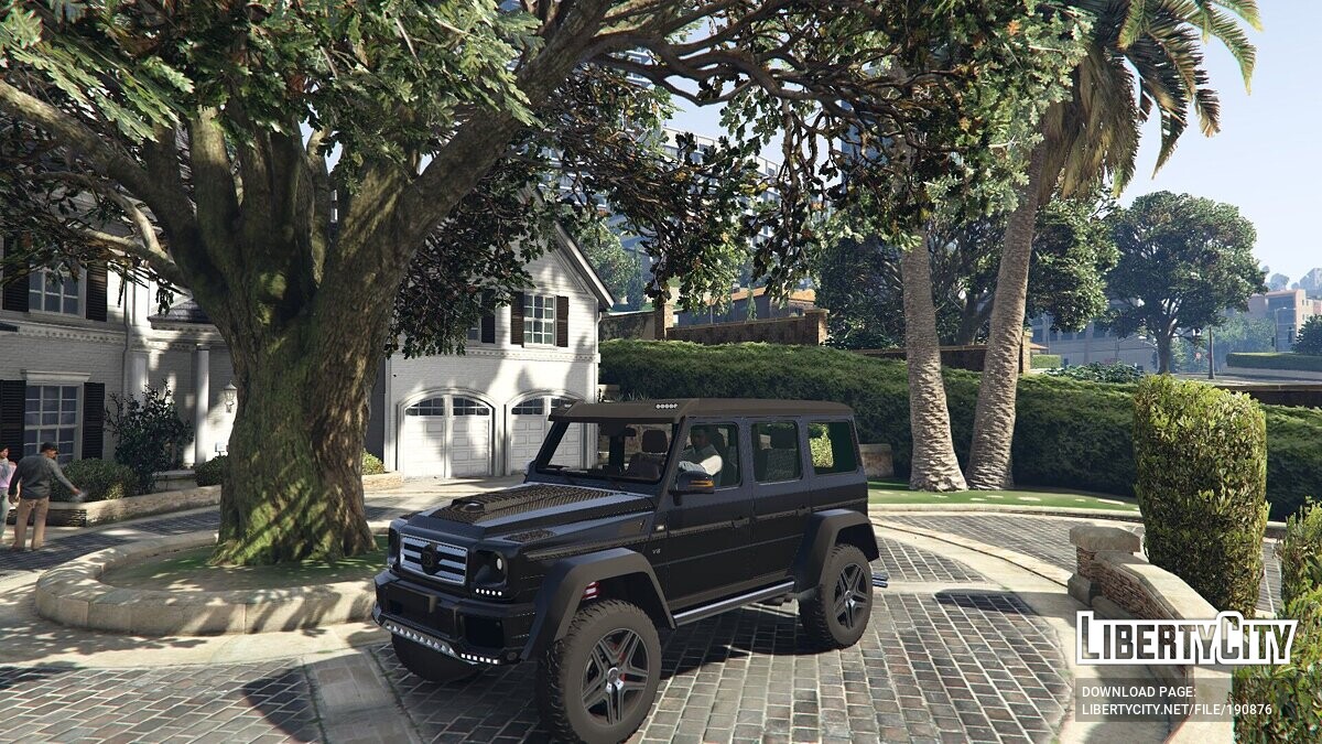 Машина Mercedes-Benz Mercedes-Benz G500 4×4 для GTA 5