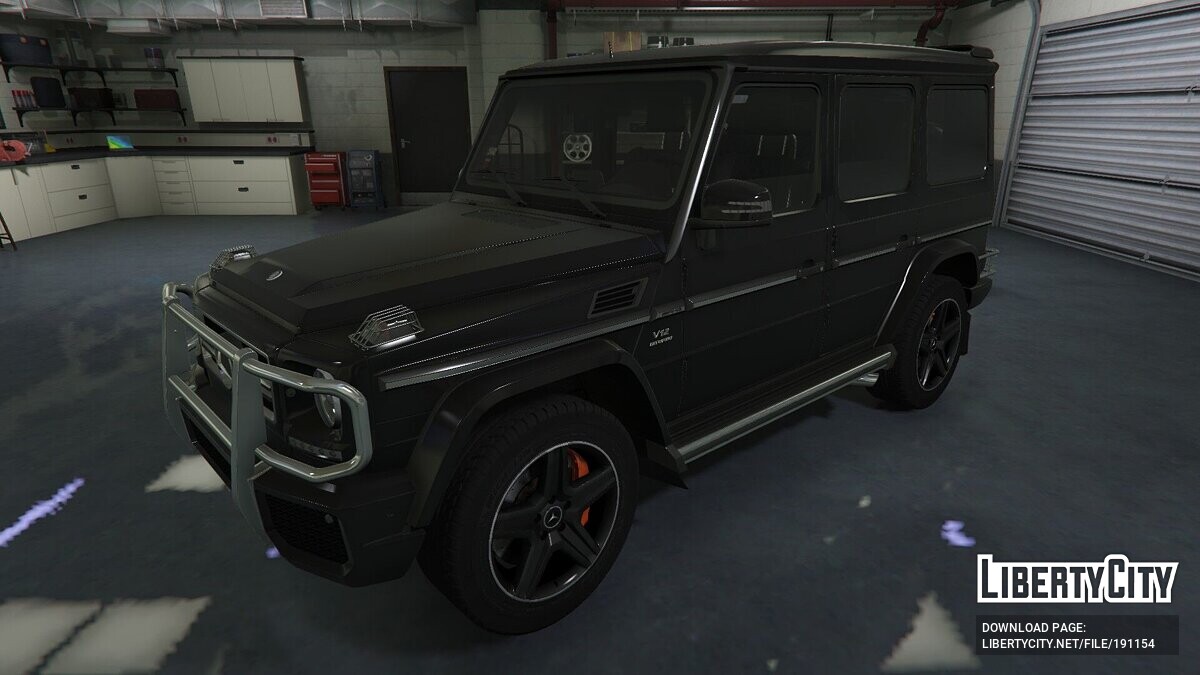 Машина Mercedes-Benz Mercedes-Benz G65 AMG для GTA 5