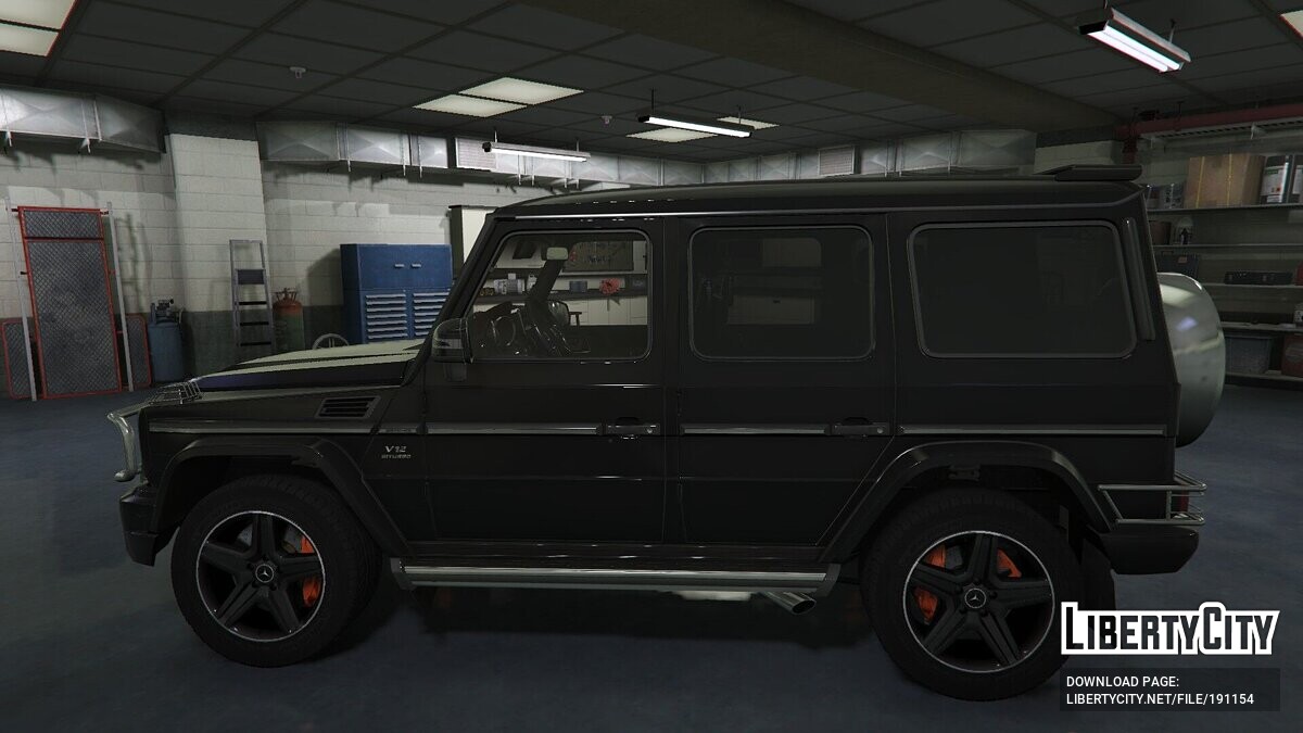 Машина Mercedes-Benz Mercedes-Benz G65 AMG для GTA 5