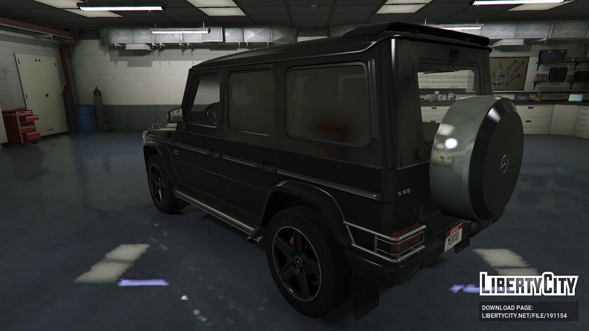 Машина Mercedes-Benz Mercedes-Benz G65 AMG для GTA 5