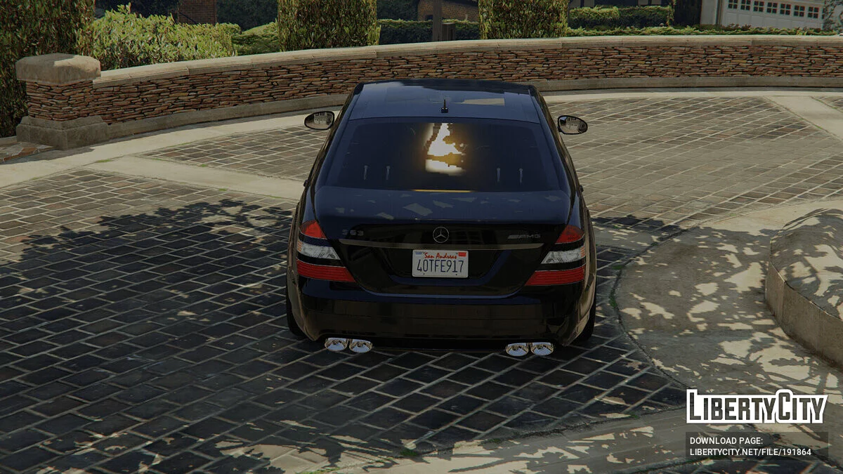2008 Mercedes-Benz S63 AMG W221 v1.0 / GTA 5