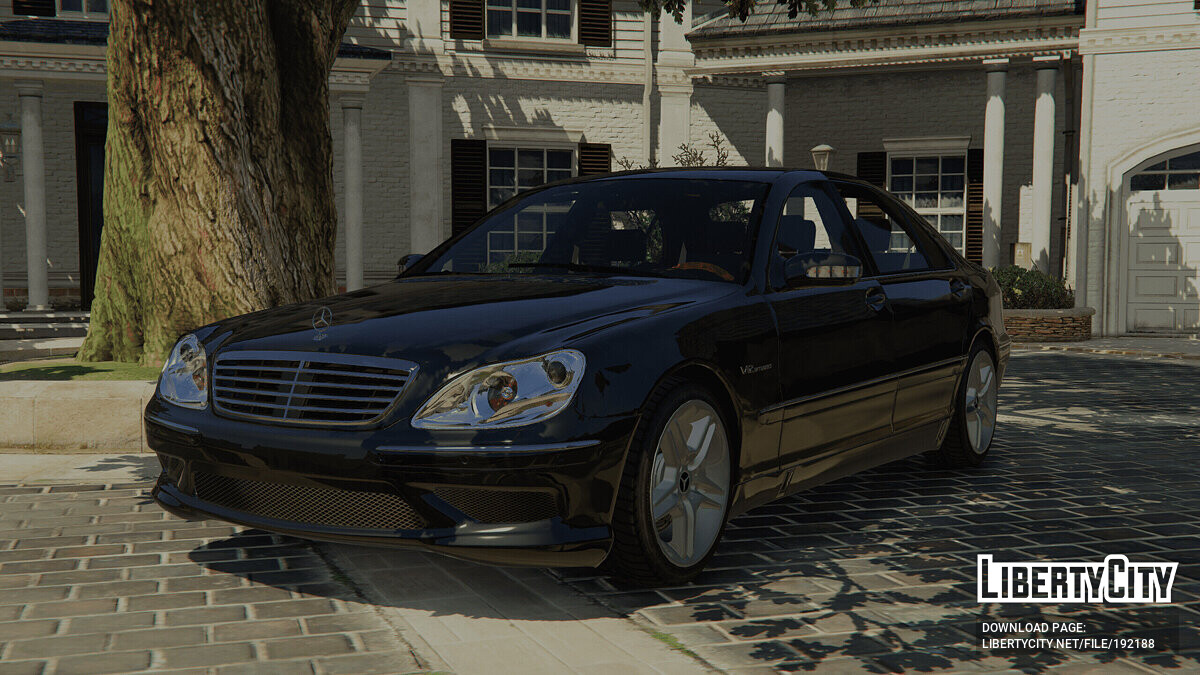 Машина Mercedes-Benz Mercedes-Benz S65 AMG W220 v1.0 для GTA 5