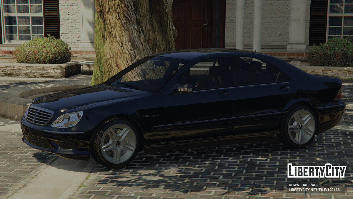 Машина Mercedes-Benz Mercedes-Benz S65 AMG W220 v1.0 для GTA 5