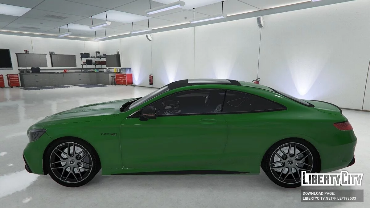 Mercedes-Benz S63 AMG Coupe / GTA 5