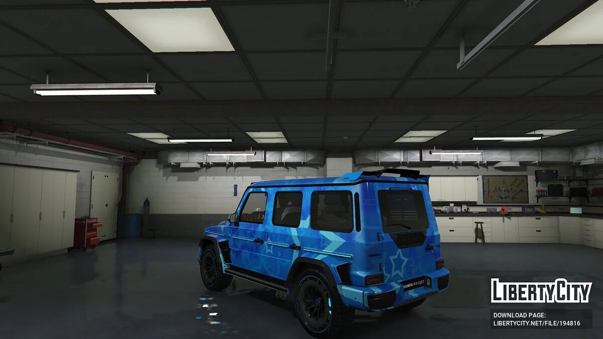 Mercedes-Benz G900 BRABUS ROCKET / GTA 5