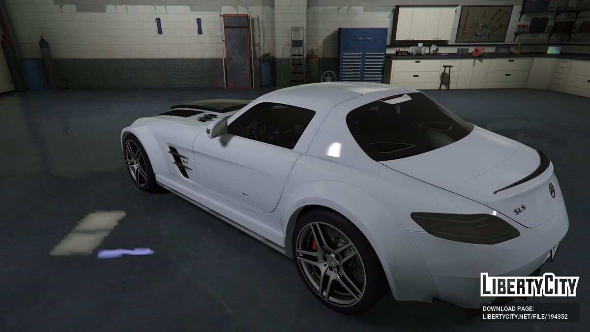 Скачать Mercedes-Benz SLS AMG для GTA 5