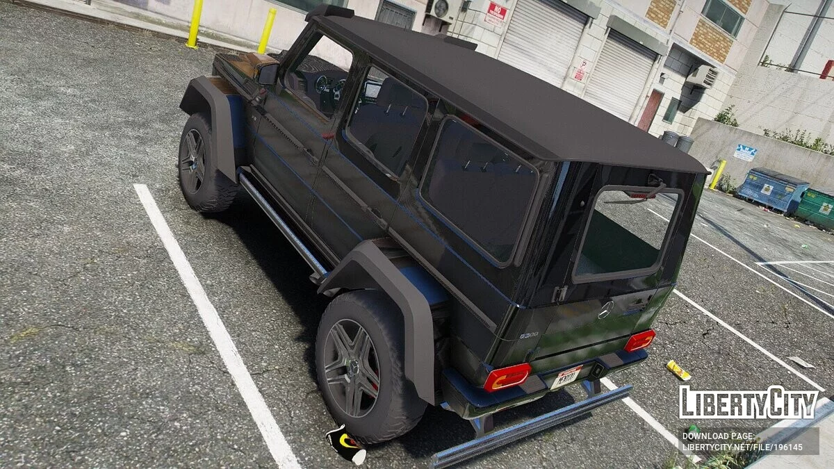 Mercedes-Benz G500 4×4² / GTA 5
