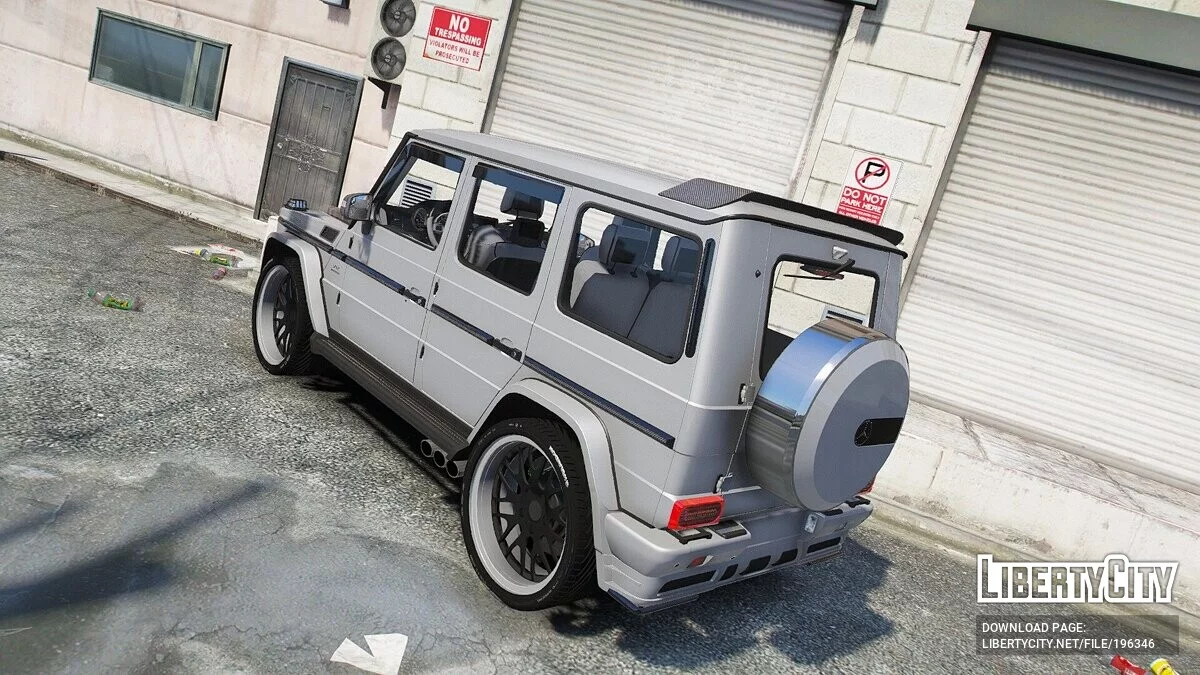 Mercedes-Benz G55 Hamann Glowing Lights / GTA 5