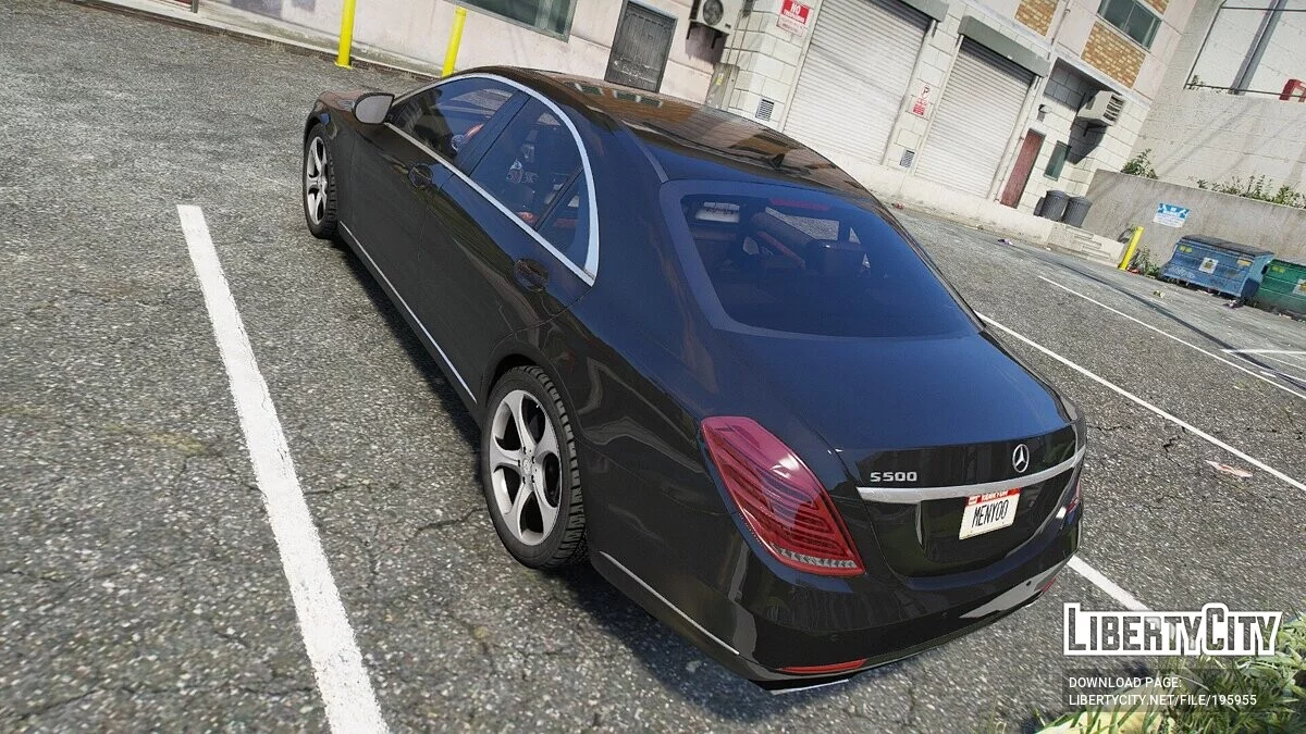 Mercedes-Benz S500 AMG / GTA 5
