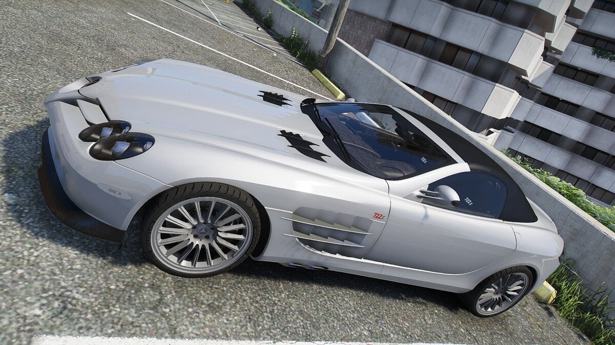 Скачать Mercedes-Benz SLR McLaren 722S Roadster 2009 для GTA 5