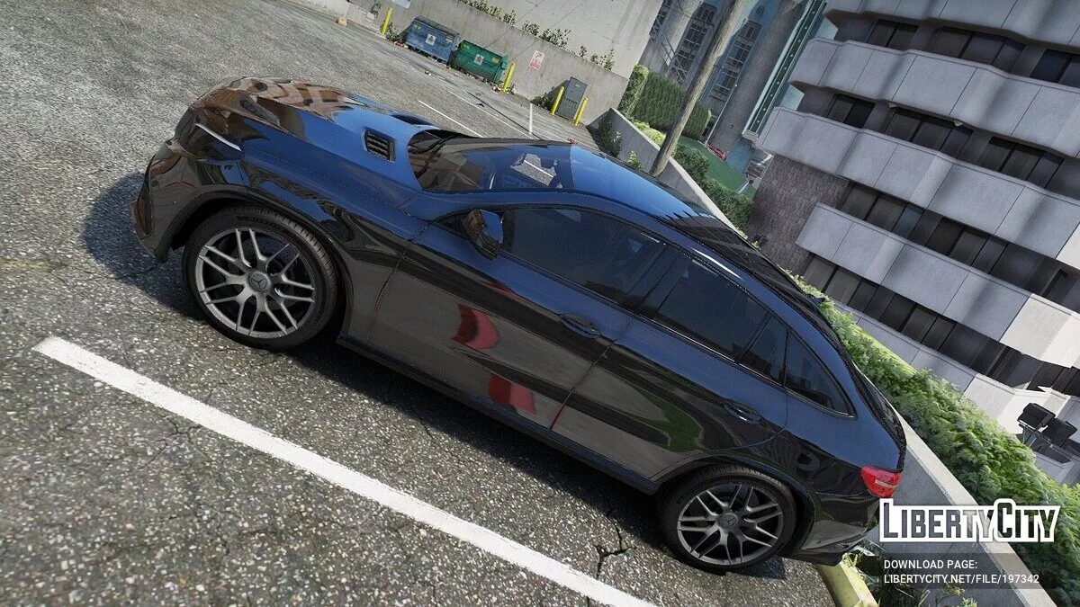 Mercedes-Benz GLE 63 AMG Coupe / GTA 5