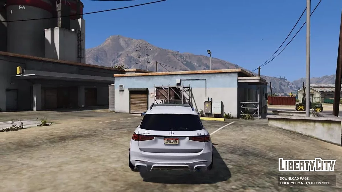 Mercedes-Benz GLS 63 Brabus 2021 / GTA 5