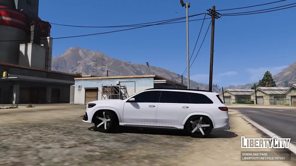 Mercedes-Benz GLS 63 Brabus 2021 / GTA 5