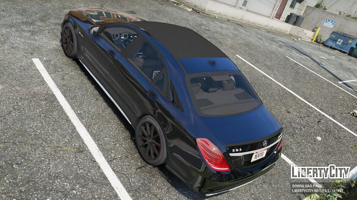Mercedes-Benz S63 AMG / GTA 5