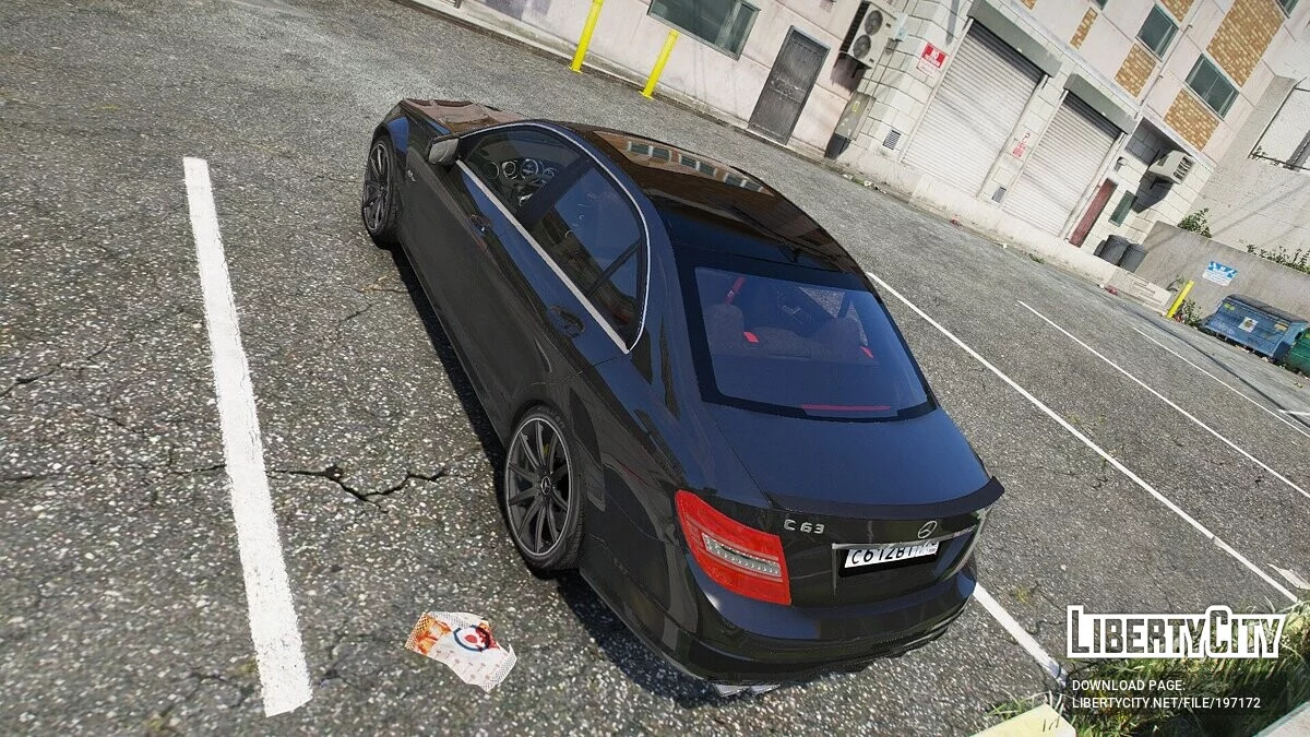 Mercedes-Benz W204 C63 AMG / GTA 5