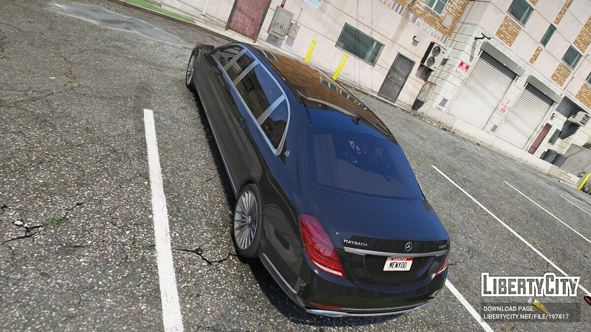 Скачать Mercedes-Maybach S650 Pullman для GTA 5