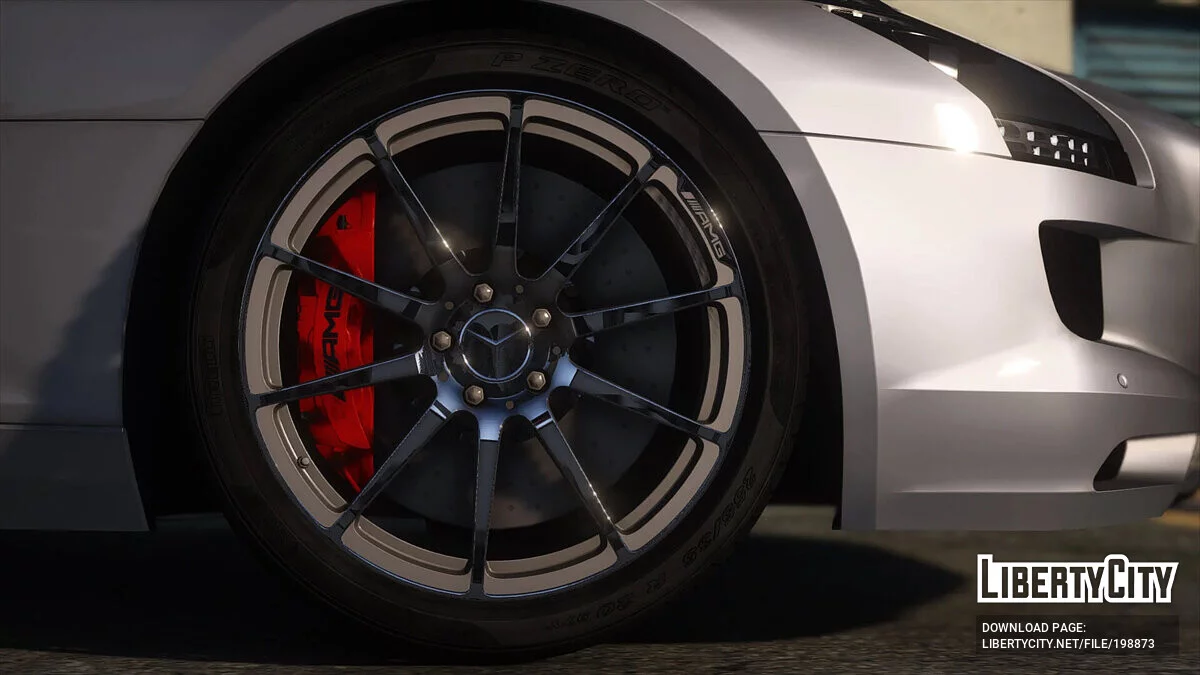 2011 Mercedes-Benz SLS AMG [Add-On | Template | LODs] 2.0a / GTA 5