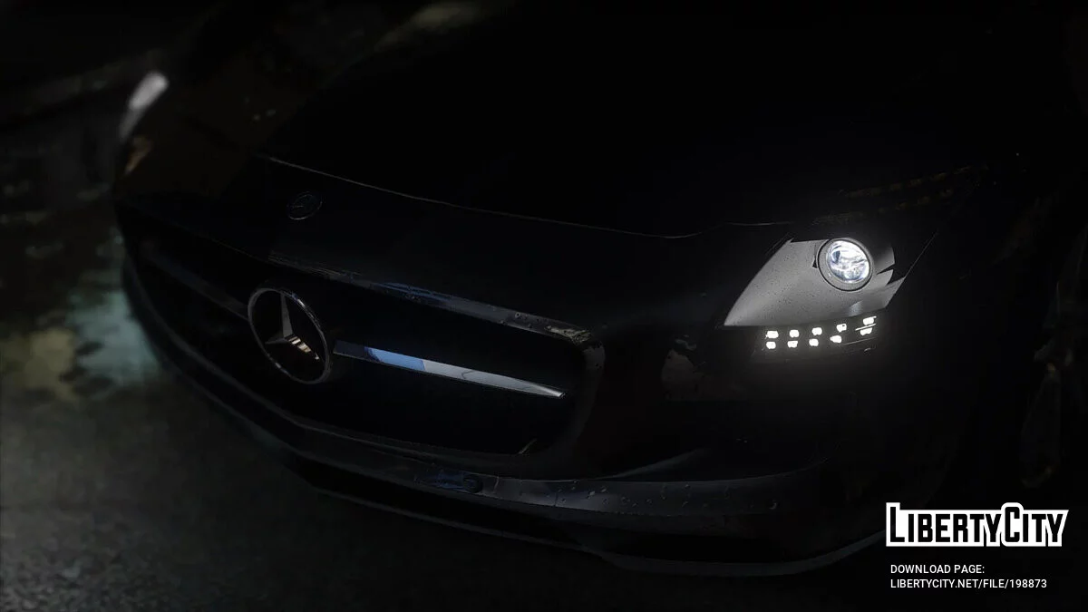 2011 Mercedes-Benz SLS AMG [Add-On | Template | LODs] 2.0a / GTA 5