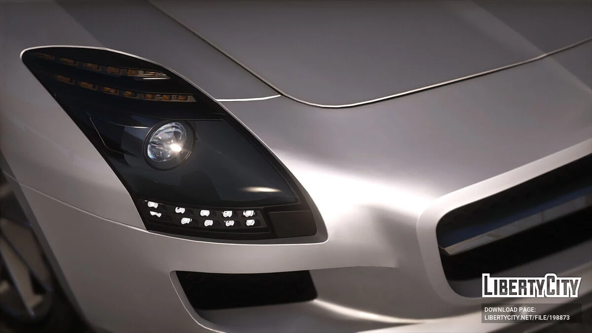 2011 Mercedes-Benz SLS AMG [Add-On | Template | LODs] 2.0a / GTA 5