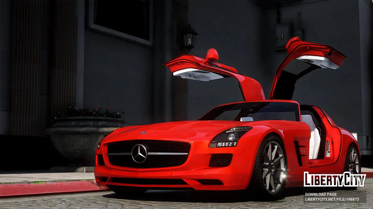 2011 Mercedes-Benz SLS AMG [Add-On | Template | LODs] 2.0a / GTA 5