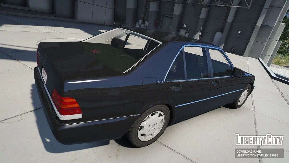 Mercedes-Benz 600SEL W140 / GTA 5