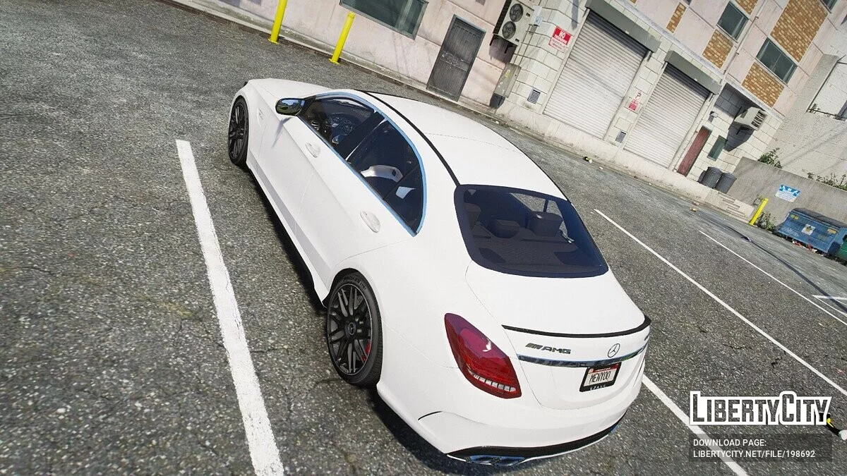Mercedes-Benz C63 AMG W205 / GTA 5