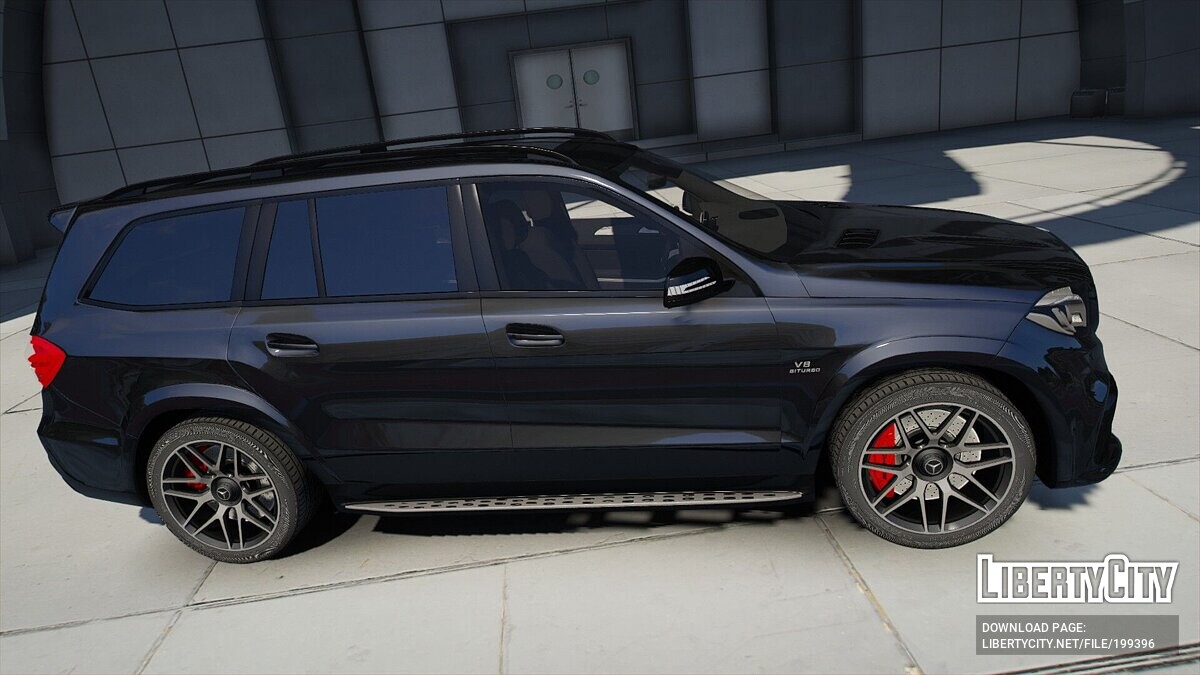 Скачать Mercedes-Benz GLS AMG 63 AMG для GTA 5