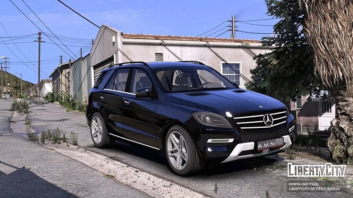 Mercedes-Benz ML350 W166 2016-2017 / GTA 5