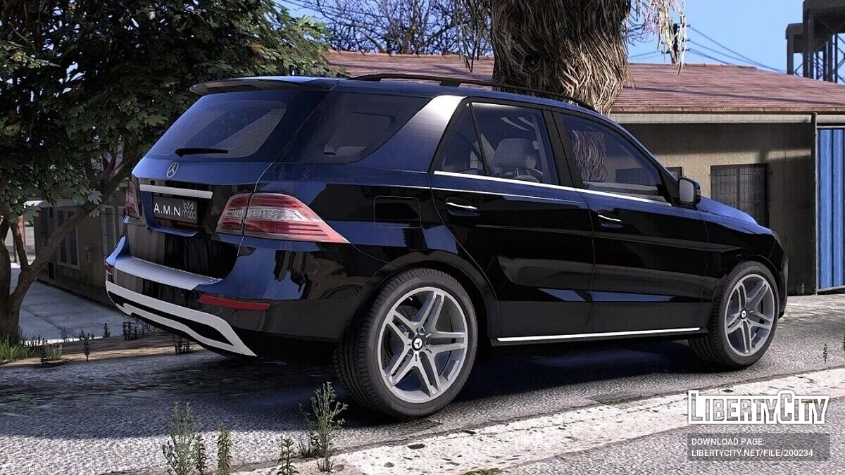 Mercedes-Benz ML350 W166 2016-2017 / GTA 5