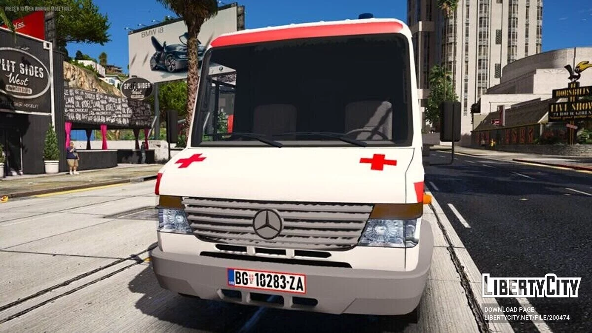 Mercedes-Benz Vario - Скорая Помощь / GTA 5