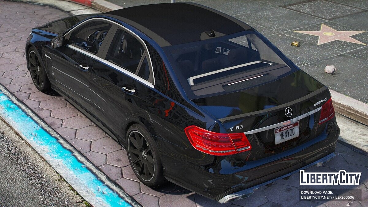 Скачать Mercedes-Benz W212 E63 AMG для GTA 5